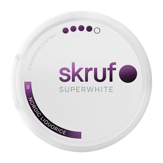 Skruf Superwhite No.58 Nordic Liquorice 11,5mg – bild 2