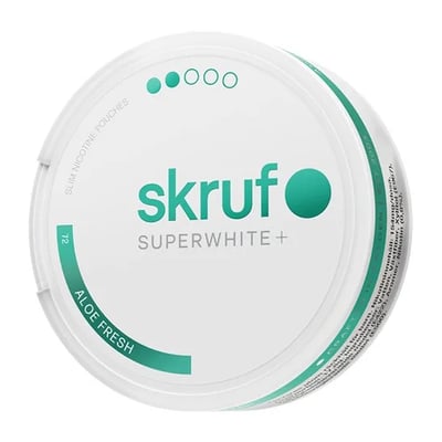 Skruf Superwhite Aloe Fresh 8mg