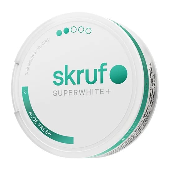 Skruf Superwhite Aloe Fresh 8mg