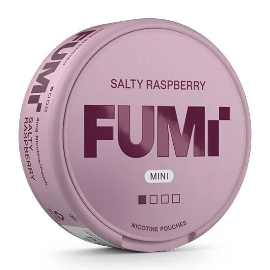 FUMi Salty Raspberry Mini 4mg – bild 3
