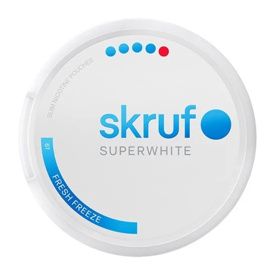Skruf Superwhite No.67 Fresh Freeze 12mg – bild 2