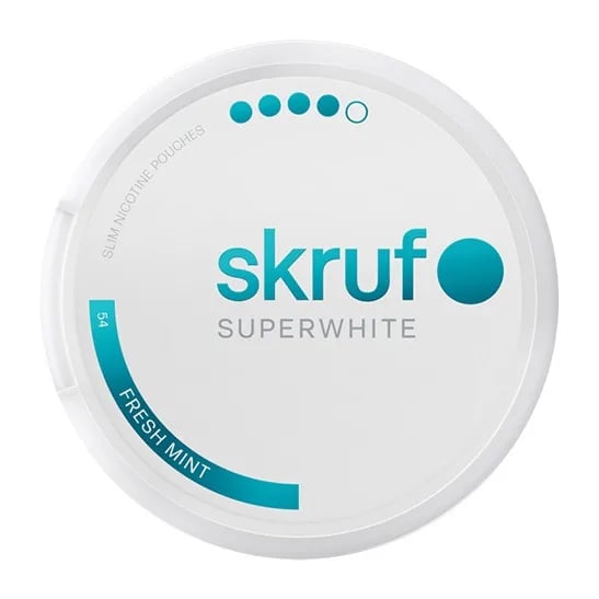 Skruf Superwhite No.54 Fresh Mint 11mg – bild 2