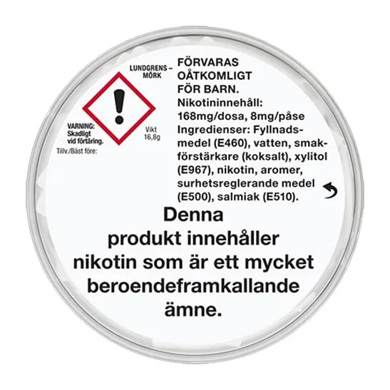 Lundgrens Mörk 8mg – bild 5