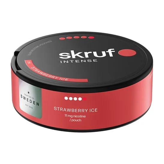Skruf Intense No.215 Strawberry Ice 11,3mg – bild 2